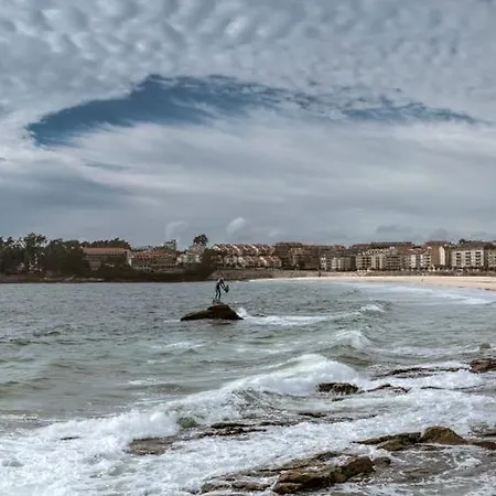 Un Descanso Disfrutando La Playa Sanxenxo